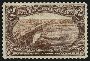 Sale 1061, Lot 3802, 1898 Trans-Mississippi Issue (Scott 286-293)
