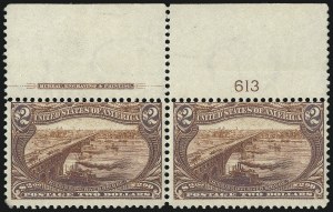 Sale 1061, Lot 3805, 1898 Trans-Mississippi Issue (Scott 286-293)