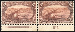 Sale 1061, Lot 3806, 1898 Trans-Mississippi Issue (Scott 286-293)