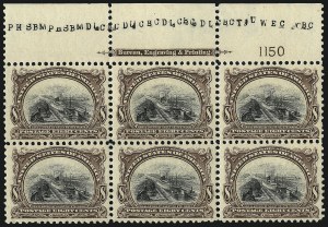 Sale 1061, Lot 3816, 1901 Pan-American Issue (Scott 294-299)