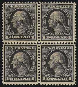 Sale 1061, Lot 3853, 1908-13 Washington-Franklin Issues (Scott 331-396)