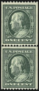Sale 1061, Lot 3856, 1908-13 Washington-Franklin Issues (Scott 331-396)
