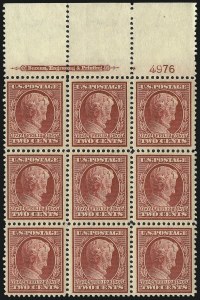 Sale 1061, Lot 3871, 1908-13 Washington-Franklin Issues (Scott 331-396)
