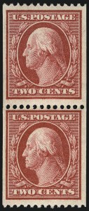Sale 1061, Lot 3876, 1908-13 Washington-Franklin Issues (Scott 331-396)