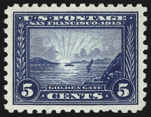 Sale 1061, Lot 3892, 1913-15 Panama-Pacific Issue (Scott 397-404)
