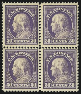 Sale 1061, Lot 3906, 1912-14 Washington-Franklin Issue (Scott 407-459)
