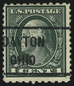 Sale 1061, Lot 3909, 1912-14 Washington-Franklin Issue (Scott 407-459)