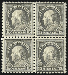 Sale 1061, Lot 3913, 1912-14 Washington-Franklin Issue (Scott 407-459)