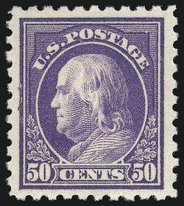 Sale 1061, Lot 3914, 1912-14 Washington-Franklin Issue (Scott 407-459)