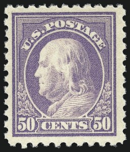 Sale 1061, Lot 3916, 1912-14 Washington-Franklin Issue (Scott 407-459)
