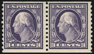 Sale 1061, Lot 3919, 1912-14 Washington-Franklin Issue (Scott 407-459)