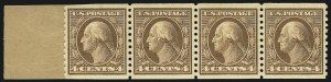 Sale 1061, Lot 3933, 1912-14 Washington-Franklin Issue (Scott 407-459)