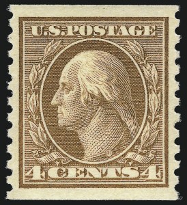 Sale 1061, Lot 3934, 1912-14 Washington-Franklin Issue (Scott 407-459)