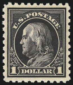 Sale 1061, Lot 3941, 1915-17 Washington-Franklin Issues (Scott 460-518b)