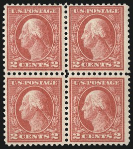 Sale 1061, Lot 3943, 1915-17 Washington-Franklin Issues (Scott 460-518b)