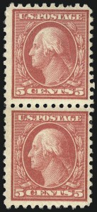 Sale 1061, Lot 3947, 1915-17 Washington-Franklin Issues (Scott 460-518b)