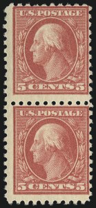 Sale 1061, Lot 3948, 1915-17 Washington-Franklin Issues (Scott 460-518b)