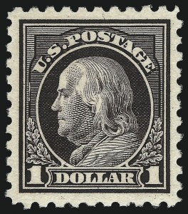 Sale 1061, Lot 3954, 1915-17 Washington-Franklin Issues (Scott 460-518b)