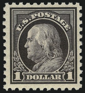 Sale 1061, Lot 3955, 1915-17 Washington-Franklin Issues (Scott 460-518b)
