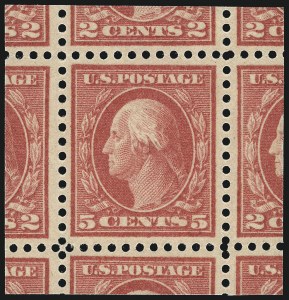 Sale 1061, Lot 3968, 1915-17 Washington-Franklin Issues (Scott 460-518b)