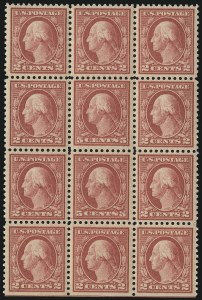 Sale 1061, Lot 3970, 1915-17 Washington-Franklin Issues (Scott 460-518b)