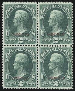 Sale 1061, Lot 4206, Official Specimens