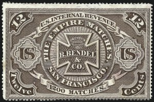 Sale 1061, Lot 4333, Private Die Match Stamps, Akron thru Wm. Gates