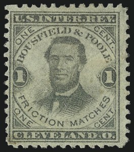 Sale 1061, Lot 4336, Private Die Match Stamps, Akron thru Wm. Gates