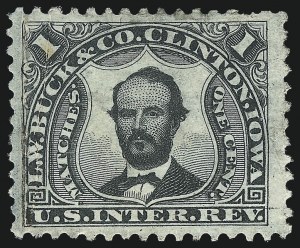 Sale 1061, Lot 4342, Private Die Match Stamps, Akron thru Wm. Gates