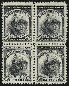 Sale 1061, Lot 4344, Private Die Match Stamps, Akron thru Wm. Gates