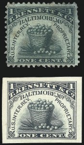 Sale 1061, Lot 4373, Private Die Match Stamps, Goldback thru Wise, Private Die Canned Fruit