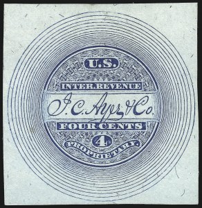 Sale 1061, Lot 4376, Private Die Medicine Stamps, Ayer thru Dalley`s