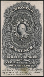 Sale 1061, Lot 4387, Private Die Medicine Stamps, Ayer thru Dalley`s