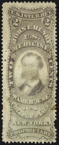 Sale 1061, Lot 4421, Private Die Medicine Stamps, Davis thru Dr. Jayne