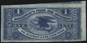 Sale 1061, Lot 4427, Private Die Medicine Stamps, Davis thru Dr. Jayne