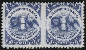 Sale 1061, Lot 4448, Private Die Medicine Stamps, Kelly thru Zeilin