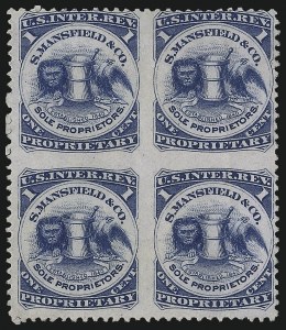 Sale 1061, Lot 4449, Private Die Medicine Stamps, Kelly thru Zeilin