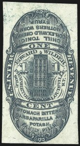 Sale 1061, Lot 4484, Private Die Medicine Stamps, Kelly thru Zeilin