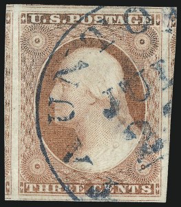Sale Number 1062, Lot Number 101, 3c 1851-56 Issue (Scott 10-11A)