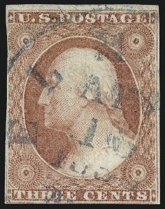 Sale 1062, Lot 109, 3c 1851-56 Issue (Scott 10-11A)