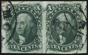 Sale 1062, Lot 122, 5c-12c 1851-56 Issue (Scott 12-17)