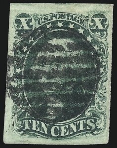 Sale 1062, Lot 123, 5c-12c 1851-56 Issue (Scott 12-17)