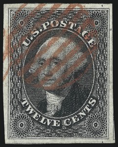 Sale 1062, Lot 124, 5c-12c 1851-56 Issue (Scott 12-17)