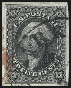 Sale 1062, Lot 125, 5c-12c 1851-56 Issue (Scott 12-17)