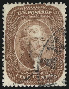 Sale Number 1062, Lot Number 139, 1c-5c 1857-60 Issue (Scott 18-30A)