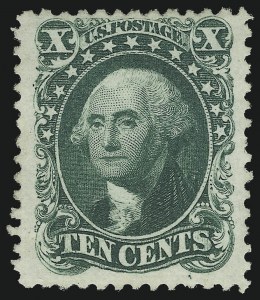 Sale 1062, Lot 167, 1875 Reprint of 1857-60 Issue (Scott 40-47)