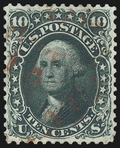 Sale 1062, Lot 173, 1861-66 Issue (Scott 56-69)
