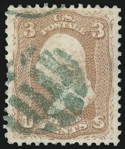 Sale 1062, Lot 187, 1861-66 Issue (Scott 56-69)