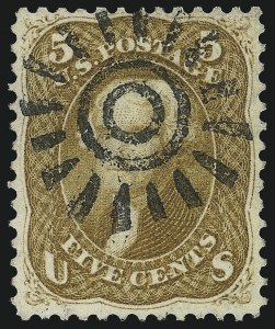 Sale 1062, Lot 191, 1861-66 Issue (Scott 56-69)