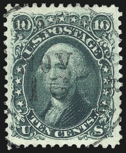 Sale Number 1062, Lot Number 198, 1861-66 Issue (Scott 56-69)